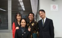 after the end of the seminar, with PREX staff