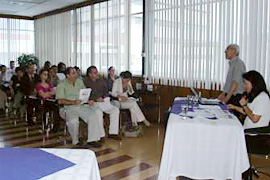 A follow-up seminar in Costa Rica, which had 37 participants.