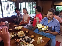 A smorgasbord of organic vegetables at Sugi Gohei