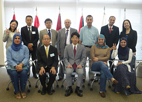 Public-sector officials from the Middle East region come to Japan!