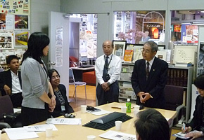 Seminar participants visit Yamaoka Industrial Corp.
