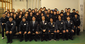 In January, when Prime Minister Shinzo Abe visited (photo taken from company’s Facebook page)