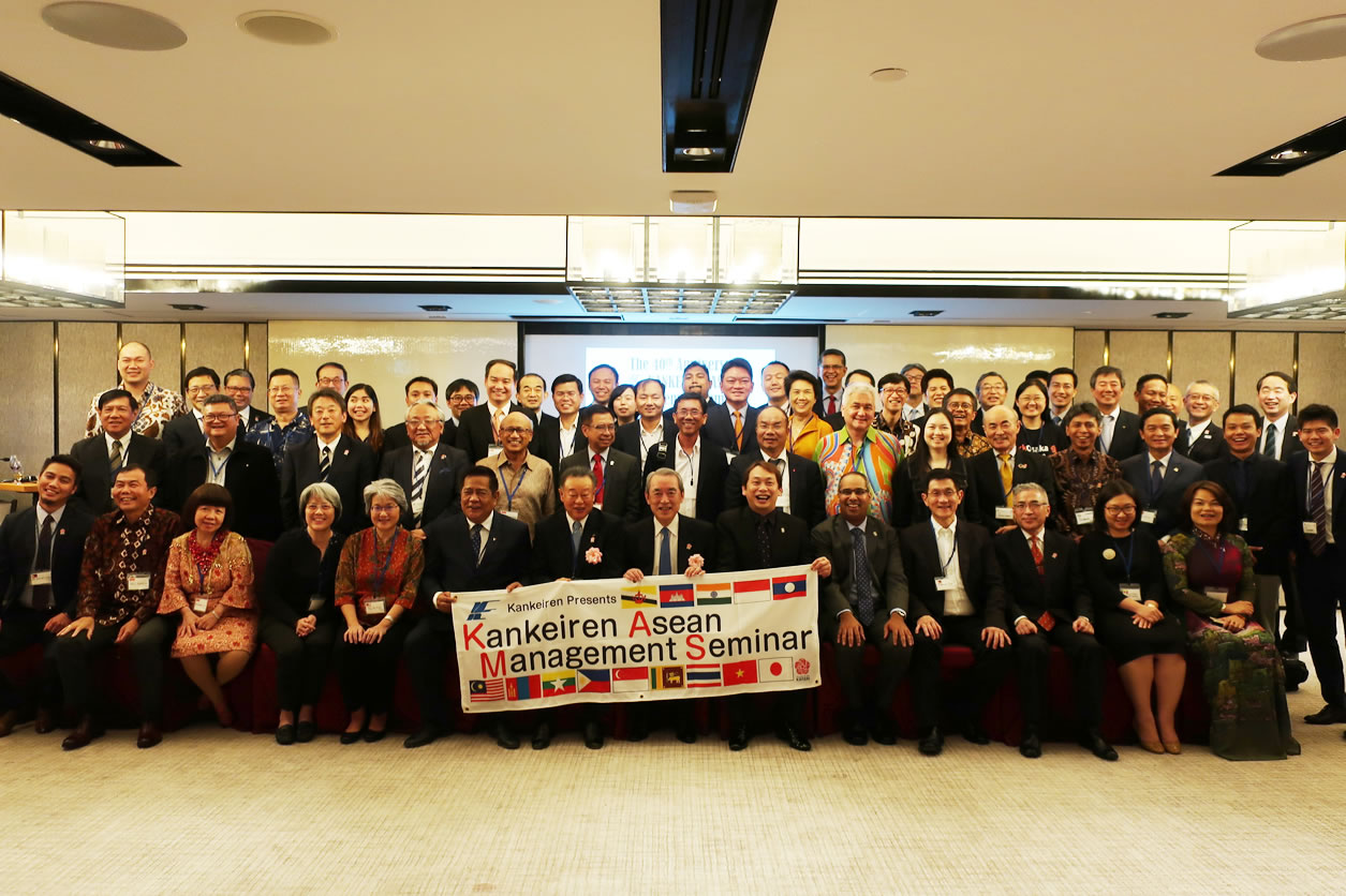 アセアンの帰国研修員40名と再会！