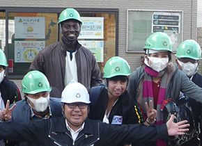 A participant from Côte d’Ivoire experienced internship at HAMADA Co., Ltd.!