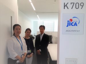 10/5 JICA関西のコラボデスクがリニューアルしました！