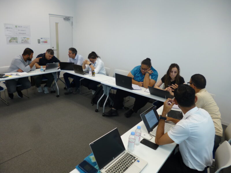 グループに分かれてのディスカッション