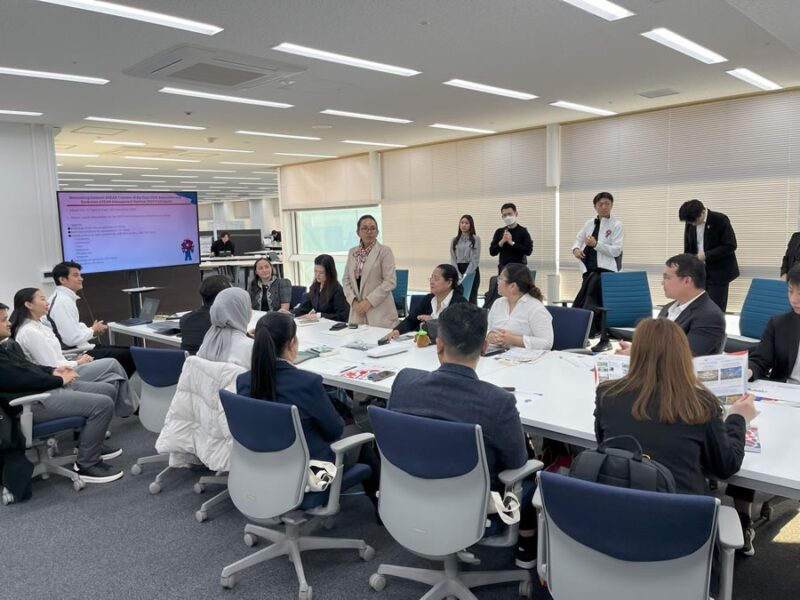 2025日本国際博覧会協会での意見交換の様子